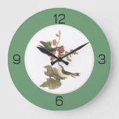 Ruby-throated kolibrie, verjaardag of andere parti grote klok (Voorkant)