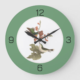 Ruby-throated kolibrie, verjaardag of andere parti grote klok