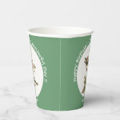 Ruby-throated kolibrie, verjaardag of andere parti papieren bekers (Rechts)