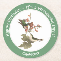 Ruby-throated kolibrie, verjaardag of andere parti