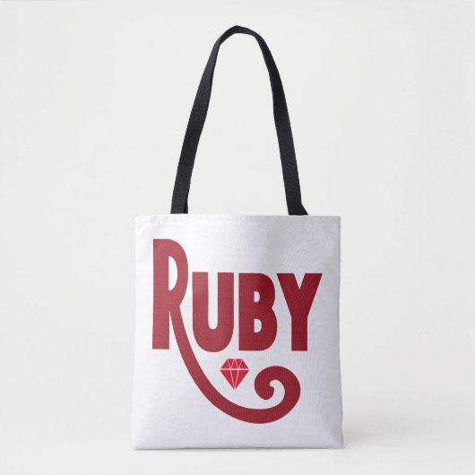 Ruby Tote Bag (Voorkant)
