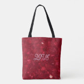 Ruby tote bag for valentines day (Achterkant)