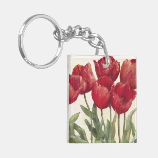 Ruby Tulips Sleutelhanger (Voorkant Links)