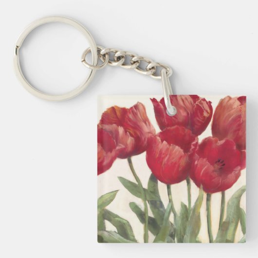 Ruby Tulips Sleutelhanger (Voorkant)