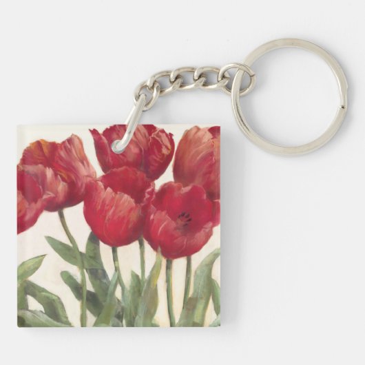Ruby Tulips Sleutelhanger (Achterkant)