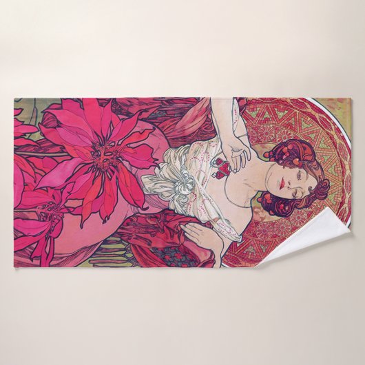 Ruby (Vier juwelen), Alphonse Mucha Badhanddoek (Badhanddoek)