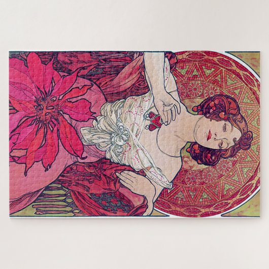 Ruby (Vier juwelen), Alphonse Mucha Legpuzzel (Horizontaal)
