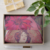 Ruby (Vier juwelen), Alphonse Mucha Tissuepapier (Geschenk)