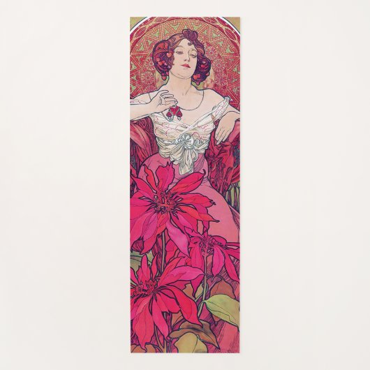 Ruby (Vier juwelen), Alphonse Mucha Yogamat (Voorkant)