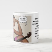 Ruby waar ik van hou grote koffiekop (Voorkant)