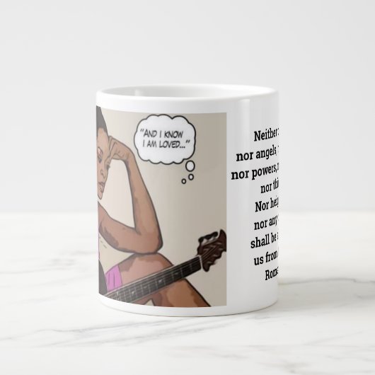 Ruby waar ik van hou grote koffiekop (Voorkant)