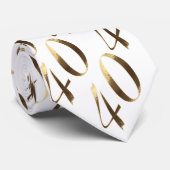 Ruby Wedding 40th Birthday Jubileum Stropdas (Opgerold)