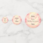 Ruby Wedding Jubileum tafel Confetti (Voorkanten)