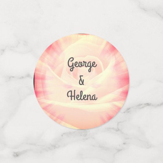 Ruby Wedding Jubileum tafel Confetti (Kleine voorkant)