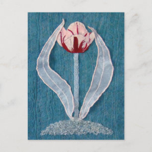 Ruby Wings Design First Tulip Briefkaart
