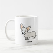Rubyfornia Pembroke Welsh Corgi Classic Mok (Links)