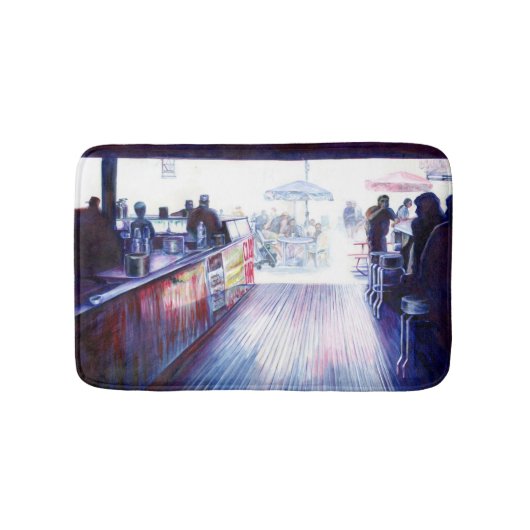 Ruby's, Coney Island, New York Badmat (Voorkant)