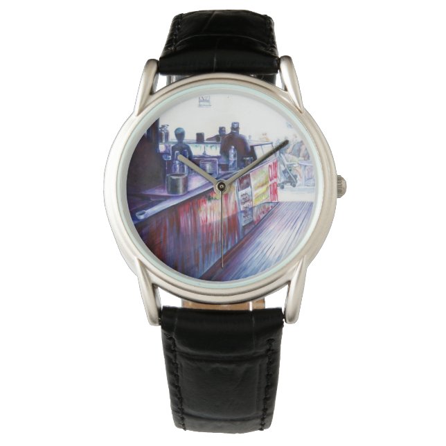 Ruby's, Coney Island, New York Horloge (Voorkant)