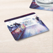 Ruby's, Coney Island, New York Kartonnen Onderzetters (Schuin)