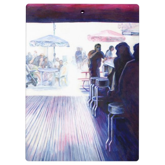 Ruby's, Coney Island, New York Klembord (Achterkant)