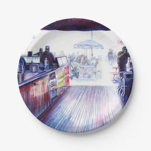 Ruby's, Coney Island, New York Papieren Bordje (Voorkant)