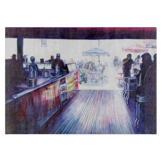 Ruby's, Coney Island, New York Snijplank (Voorkant)