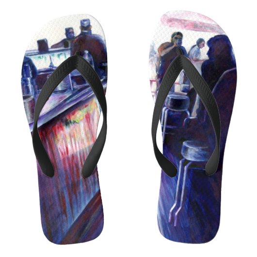 Ruby's, Coney Island, New York Teenslippers (Voetbed)