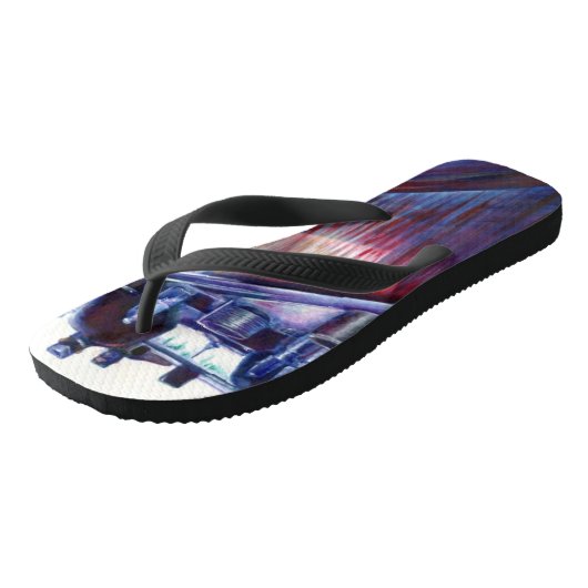 Ruby's, Coney Island, New York Teenslippers (Schuin)