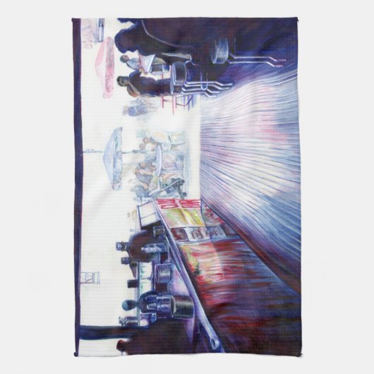 Ruby's, Coney Island, New York Theedoek (Verticaal)