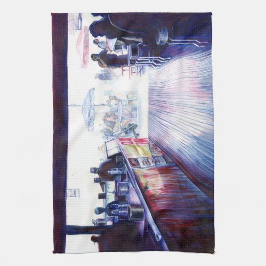 Ruby's, Coney Island, New York Theedoek (Verticaal)