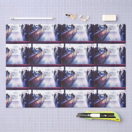 Ruby's, Coney Island, New York Tissuepapier (Craft)