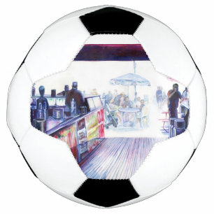 Ruby's, Coney Island, New York Voetbal