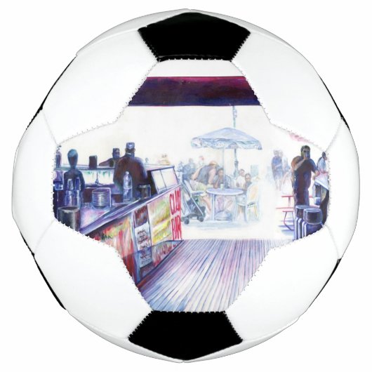 Ruby's, Coney Island, New York Voetbal (Voorkant)
