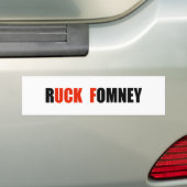RUCK FOMNEY - BUMPERSTICKER (Op auto)