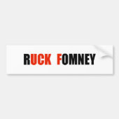 RUCK FOMNEY - BUMPERSTICKER (Voorkant)