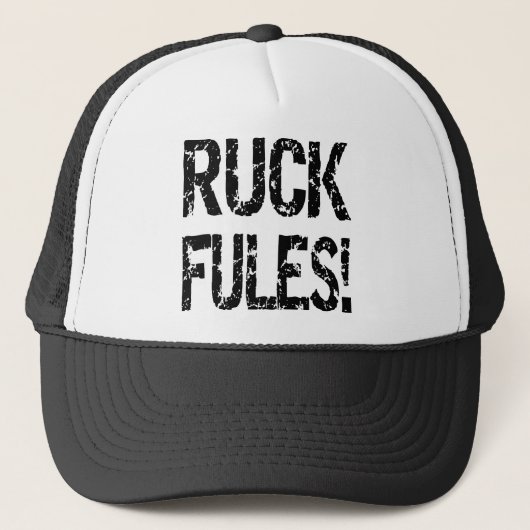 Ruck Fules. Trucker Pet (Voorkant)