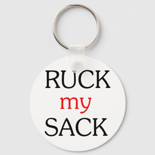 Ruck mijn zak sleutelhanger (Voorkant)
