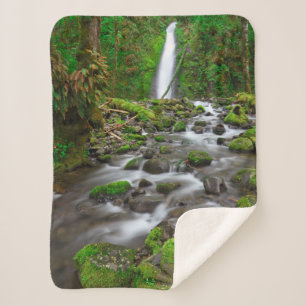 Ruckel Creek Falls, Columbia River Gorge Oregon Sherpa Deken