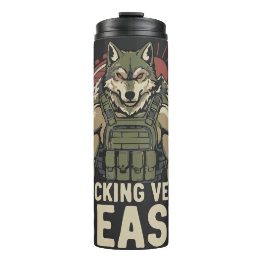 Rucking Vest Beest Thermosbeker (Voorkant)