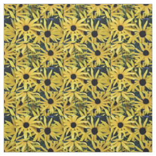 Rudbeckia Black Eyed Susans geo 1 Stof