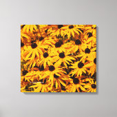 Rudbeckia Fulgida/Oranje Coneflower Canvas Afdruk (Voorkant)
