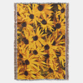 Rudbeckia Fulgida/Oranje Coneflower Deken (Voorkant Verticaal)