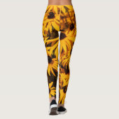 Rudbeckia Fulgida/Oranje Coneflower Leggings (Achterkant)
