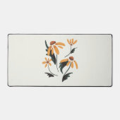 Rudbeckia Hirta Black-Eyed Susan Aesthetische bloe Bureaumat (Voorkant)