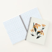 Rudbeckia Hirta Black-Eyed Susan Aesthetische bloe Notitieboek (Binnen)