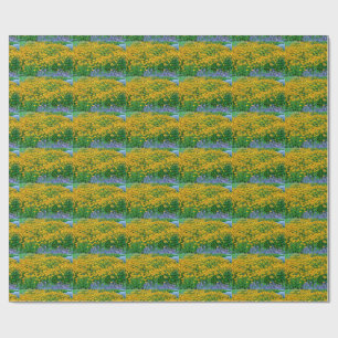 Rudbeckia Hirta en Lavender Cadeaupapier