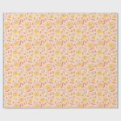 Rudbeckia-inpakpapier Cadeaupapier (Vlak)