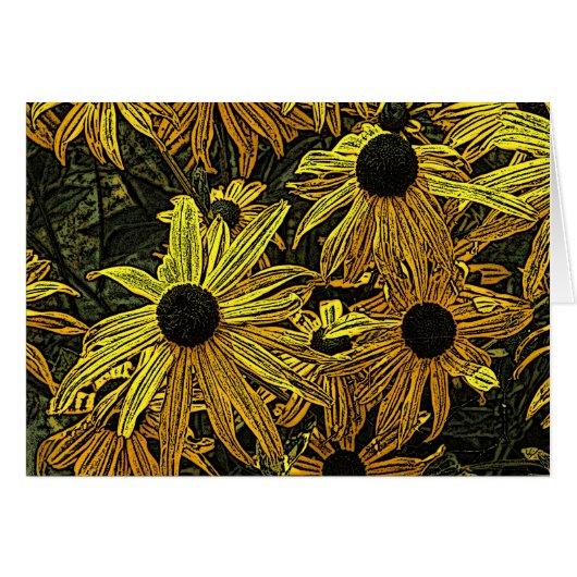 RUDBECKIA-kaart (Voorkant Horizontaal)