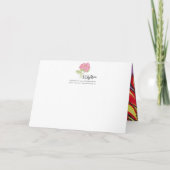 *'Rudbeckia O' design, JIJ ... bent iemand speciaa Bedankkaart (Achterkant)