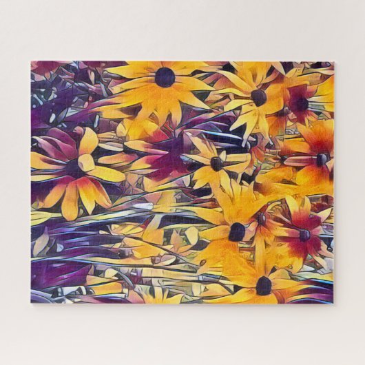 RUDBECKIA-STROMEN LEGPUZZEL (Horizontaal)
